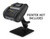 Zebra QLN420 Handi-mount with RAM arm and base plate for permanent forklift printer mounting, printer not included