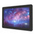 FEC XM-3010W 10.1-inch PCAP touch LED monitor displaying a colorful galaxy on screen
