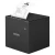 Epson TM-M30III black compact thermal receipt printer with receipt emerging from top