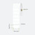 100mmx50mm - THERMAL TRANSFER SYNTHETIC - 40CR/500L/Roll