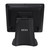 Rear view of the Nexa NP-1653+ POS terminal on its removable weighted stand, showing the service access panel for the SSD