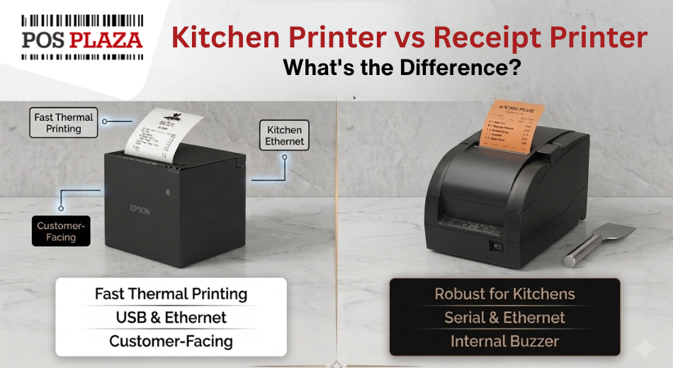 Kitchen Printer vs Receipt Printer: What's the Difference?