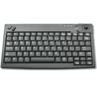 KSI Keyboard Mini W/Trackball USB Blk