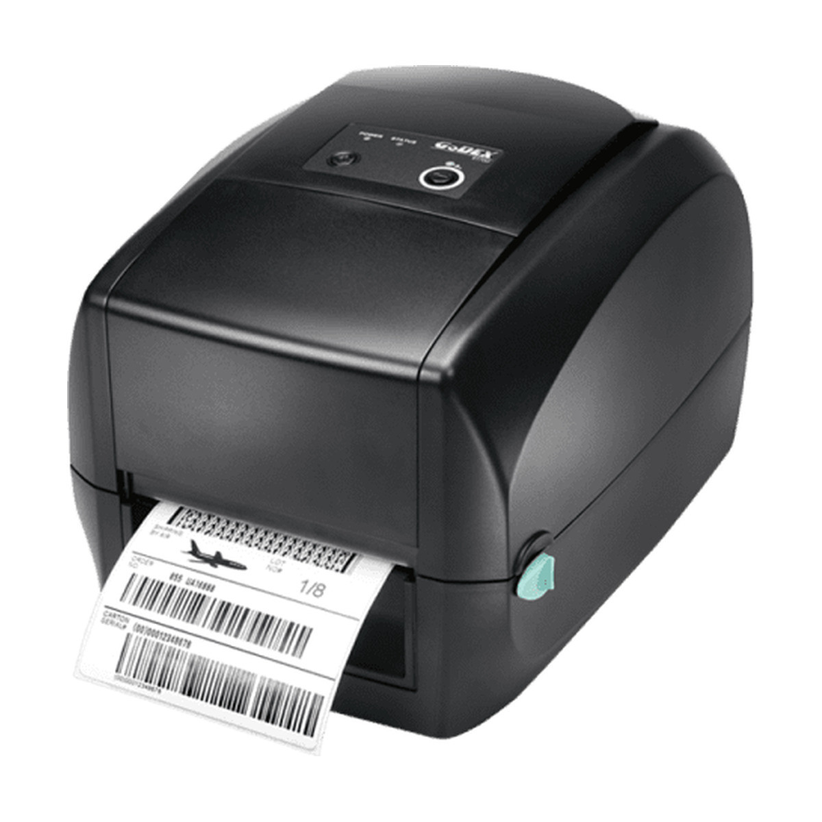 GoDEX RT730 label printer, front view