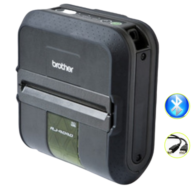 BROTHER PRINTER RJ-4040 KIT DIRECT THERMAL 4IN WLAN