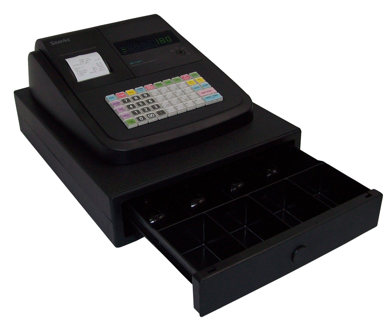 SAM4S ER-180U BASIC CASH REGISTER /W TH PR/SMALL DRAWER