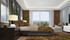 Tiger Print Pillow Sham Bedroom Scene
