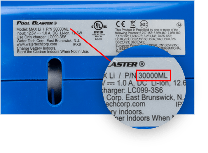 Underside of Machine