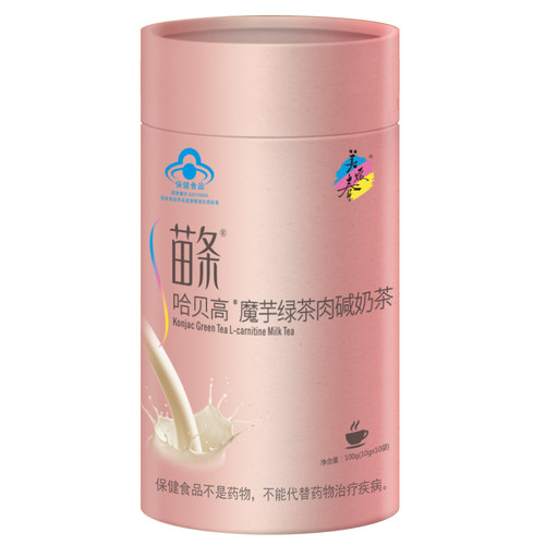 Mei Yuan Chun HEBESTG Konjac Green Tea L-carnitine Milk Tea Slimming Tea 10g * 10 Bags