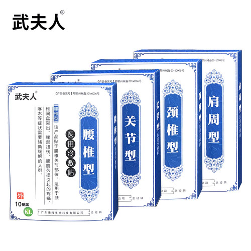 Wufuren Joint Pain Relief Herbal Plaster 10 Pcs