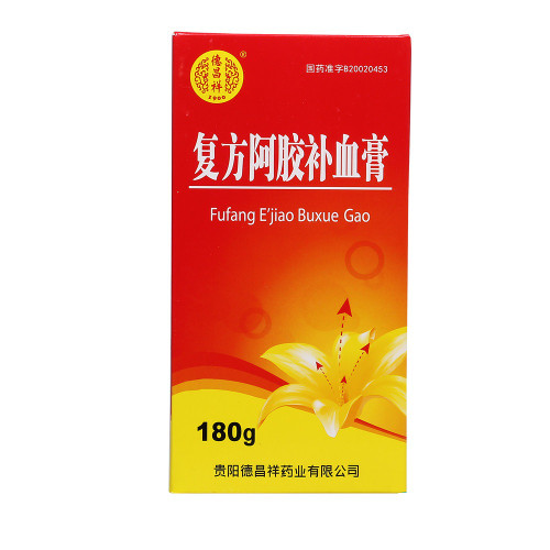  Dechangxiang Fufang E'jiao Buxue Gao For Cancer Adjuvant Medication 180g Syrup