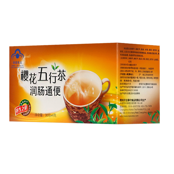 Lin Quan Kun Sakura Wu Xing Tea 4g x 35 Bags x 3 Boxes