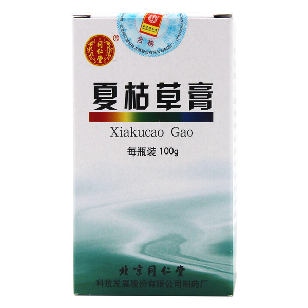 Tongrentang Xiakucao Gao For Breast Disease 100g Syrup