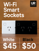 White Wi-Fi Smart Touch Switch with tempered glass panel, Alexa and Google Home compatible – UR Lighting Prestons NSW