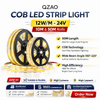 12W/M COB LED Strip Light – 24V (10M & 50M Rolls)
