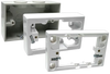 Light Switch Mounting Blocks – 18 mm, 20 mm, 34 mm, Solid-Back and Quad options for surface-mounted electrical installations. Durable UV-stabilised plastic, compliant with Australian standards.