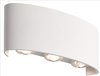 6W Modern LED Up & Down Wall Light – Adjustable Beam