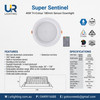 UR Lighting Super Sentinel 40W Tri-Colour 180mm Microwave Sensor Downlight White D40SS TLSSTC40WS IP44 3900lm Remote Control by UR Lighting