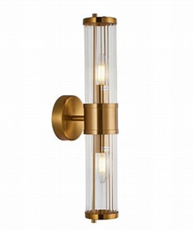 Transform Your Space with the TIEMPO Interior Up/Down Tubular Clear Glass Wall Light