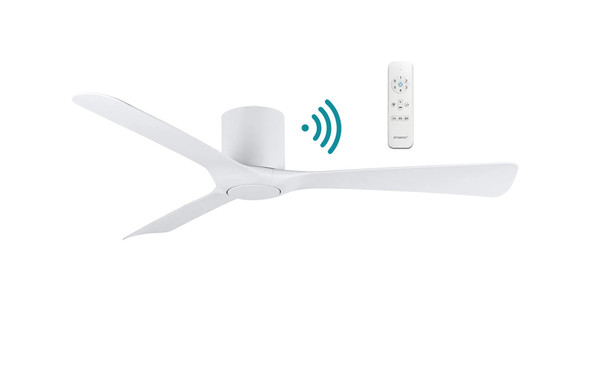 Fresno DC 52-inch Smart Ceiling Fan with WiFi and Remote Control – Modern DC fan for bedrooms and living rooms in Australia.