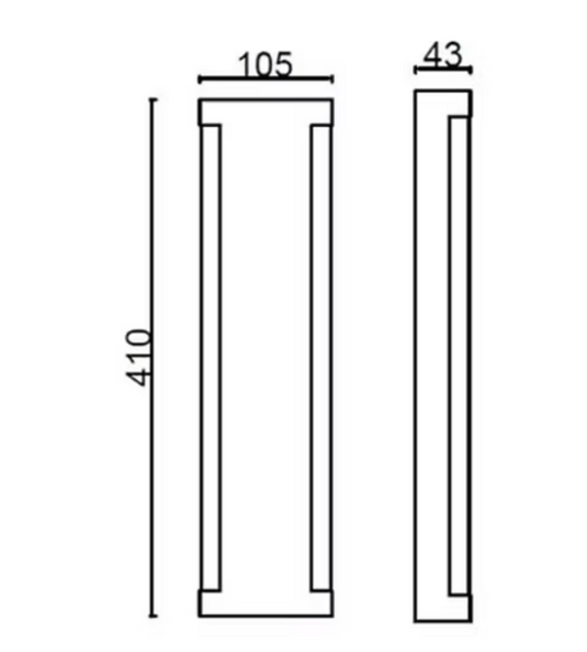 AeroBeam 10W Outdoor Wall Light
