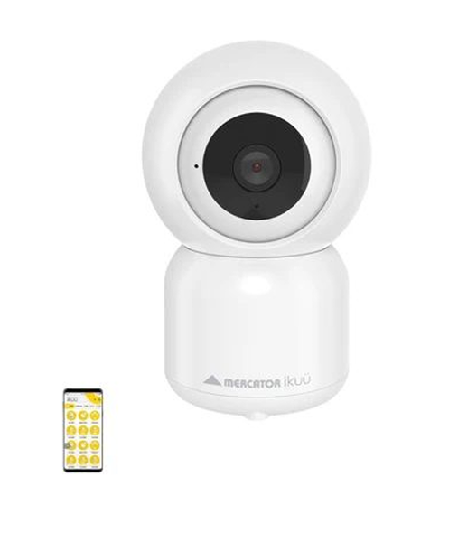Ikuü Smart Wi-Fi Indoor Pan and Tilt Security Camera