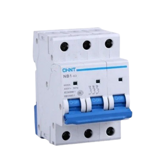 3 Pole MCB Circuit Breaker 6kA