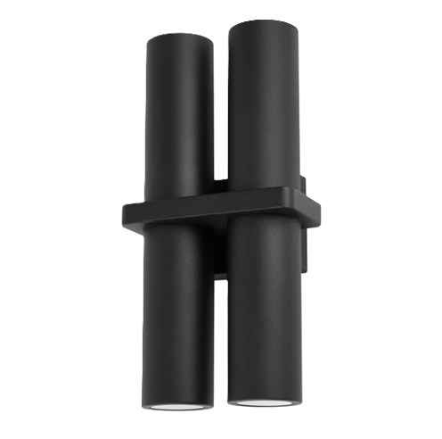 Modern Quad Cylinder GU10 Up & Down Wall Light – IP65 Outdoor