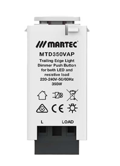 Push Button LED Light Dimmer Trailing Edge