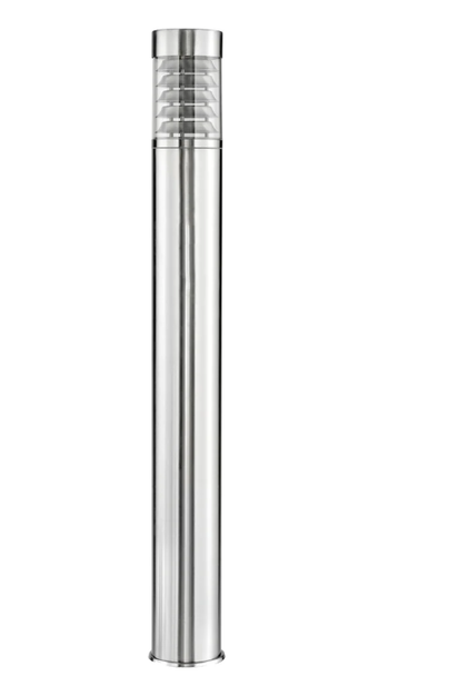 Brilliant Stainless-Steel Portico 900mm Louvered Bollard