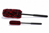 2 Piece Spoke Brush with Black Anti-Slip Grip