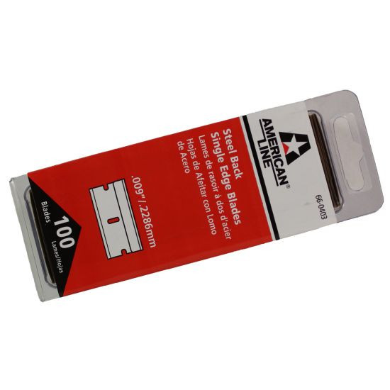 #9 Metal Razor Blades (pack of 100)