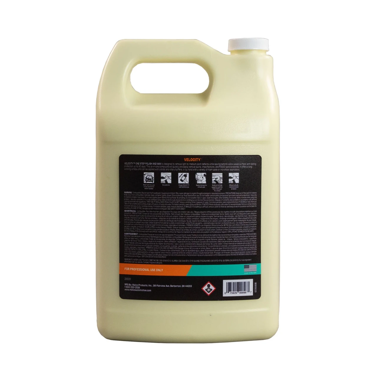 Malco Velocity™ One-step Polish And Wax