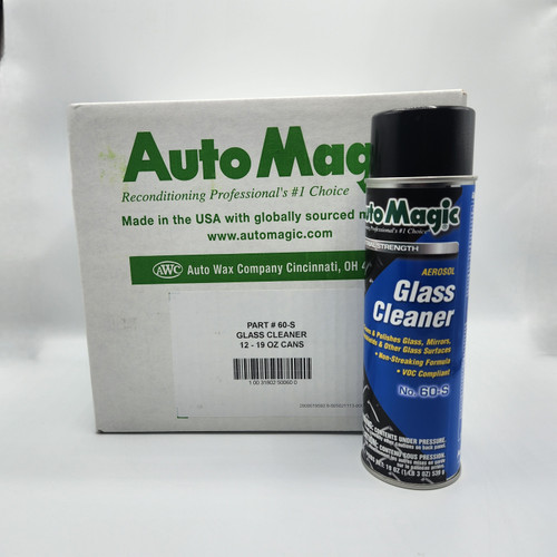 Auto Magic GLASS CLEANER 1 Case (12 Cans)