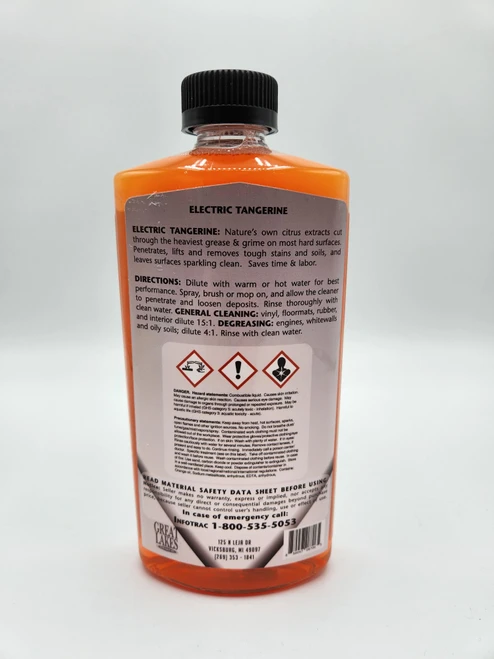 Great Lakes Electric Tangerine Citrus Cleaner 16oz