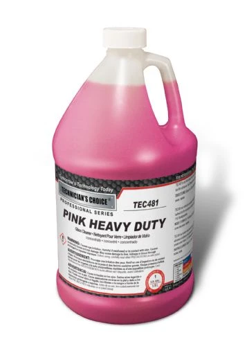Pink Heavy Duty Glass Cleaner 1 Gal