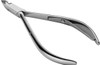 Niko Silver Cobalt Square Cuticle Nipper # 16
