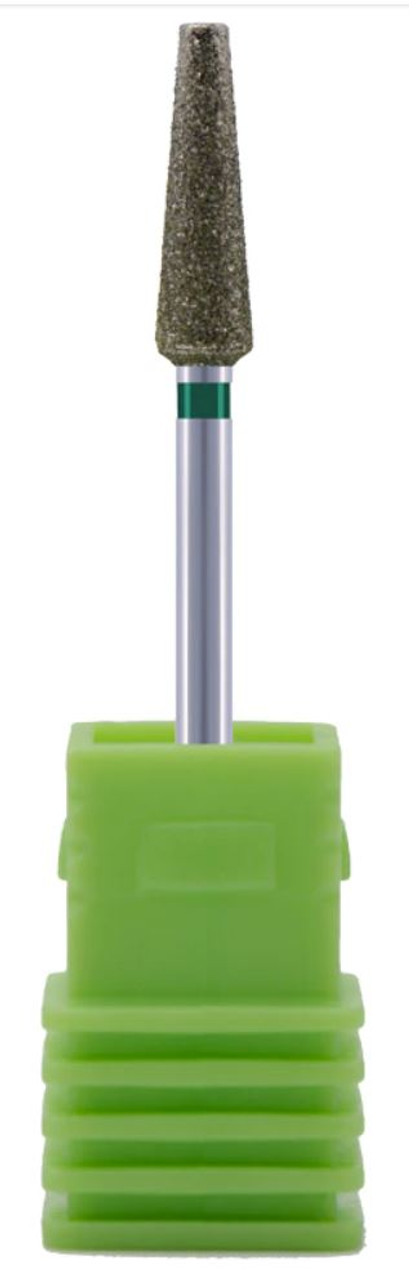 NDi beauty Diamond Carbide Bit Cone Shape Coarse - 3/32" Shank
