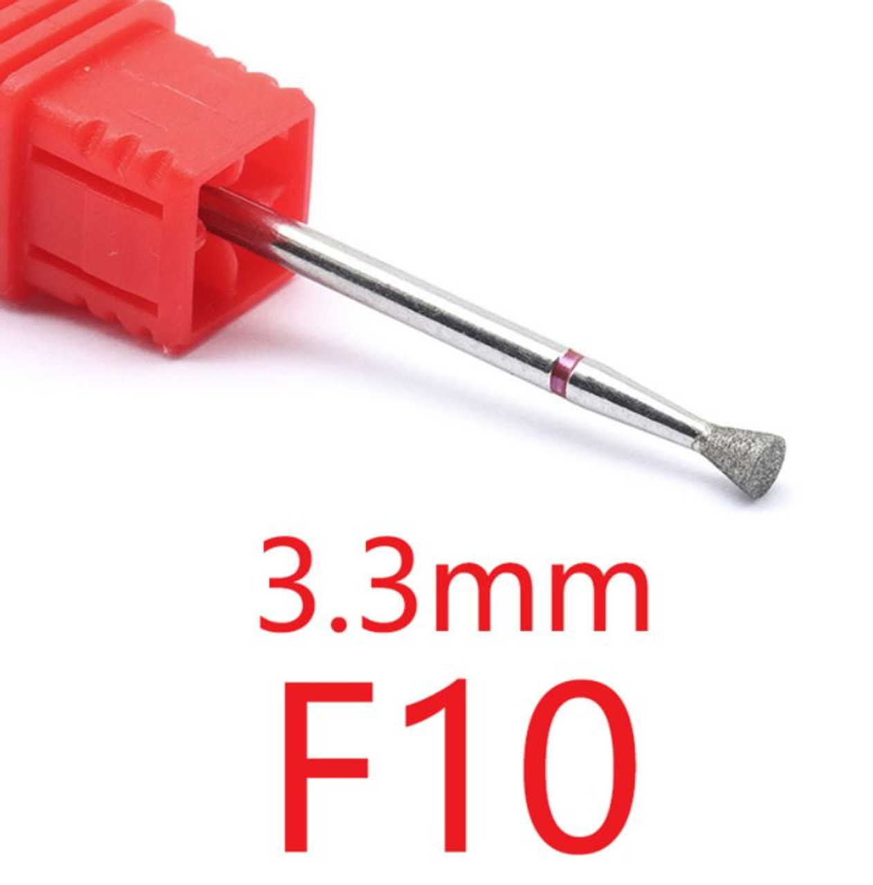 NDi beauty Diamond Drill Bit - 3/32 shank (FINE) - F10