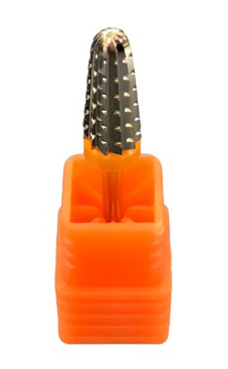 NDi beauty Volcano Radius Carbide Bit - (Extra Extra COARSE / SILVER) 3/32"