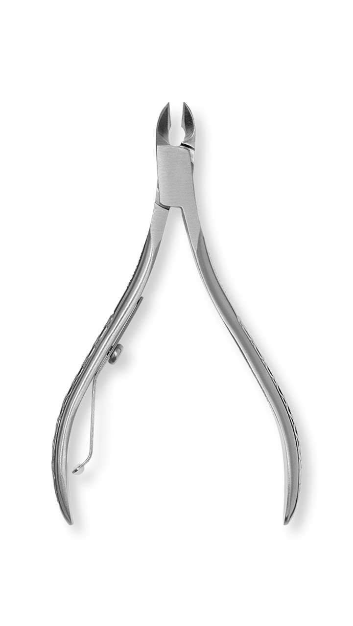 Niko Silver Cobalt Square Cuticle Nipper # 16