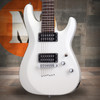 Schecter C-7 Deluxe Electric Guitar - Satin White (438) | Musician Madness