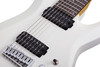 Schecter C-8 Deluxe Electric Guitar - Satin White (441) | Musician Madness