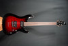 Schecter C-6 Plus See Thru Cherry Burst Electric Guitar (B-Stock) with quilted maple top, dual humbuckers, and glossy cherry burst finish.