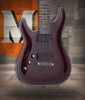 Shop the Schecter Hellraiser C-7 Left-Handed Electric Guitar in Black Cherry (1796) at Musician Madness. High-output EMGs, massive range, fast shipping.