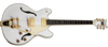 Schecter Robin Zander Signature Corsair Electric Guitar with semi-hollow body, Bigsby tremolo, and Schecter Diamond pickups in gloss finish.