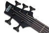 Schecter Stiletto Stealth Left Hand  5 String Electric Bass Guitar (2527) | Musician Madness