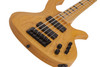The Schecter Riot Session-5 (2853) features a contoured swamp ash body paired with a smooth maple neck for fast, comfortable playability. Active EMG pickups deliver punchy lows, crisp highs, and tight articulation across the extended 5-string range. With boutique-style curves and a modern satin finish, this bass offers professional tone and performance for stage and studio.
