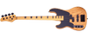 Schecter Model-T Session Left-Handed Bass Guitar (LH) - 4-string left-handed bass with EMG pickups, satin finish, and smooth neck for classic tone and comfortable playability