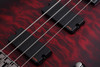 Schecter Hellraiser Extreme-4 - Crimson Red Burst Satin (1910)